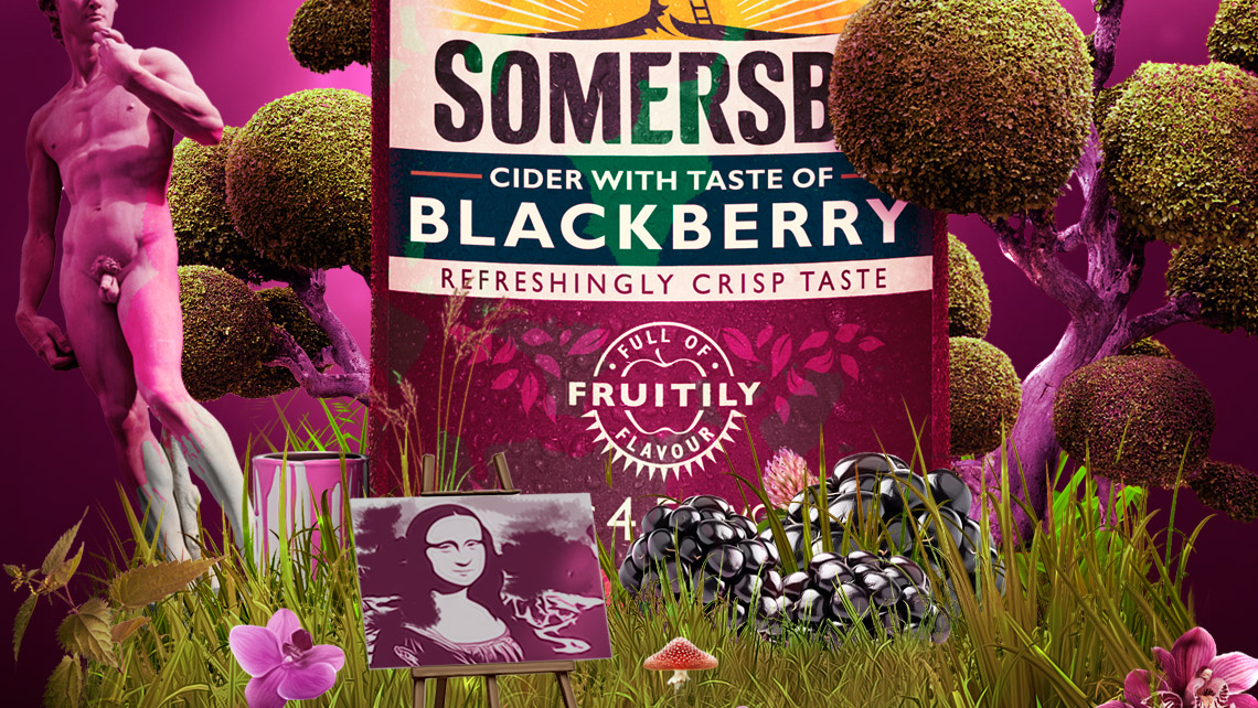 somersby ilustration design